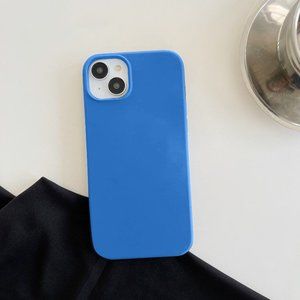 iPhone 15 Case Silicone Blue